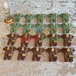 bebek şekeri örgü tulum magnet-pleksi isimlik, pleksi askı, pleksi ayak izi